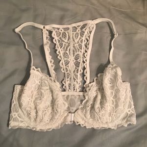 White Unlined Bra